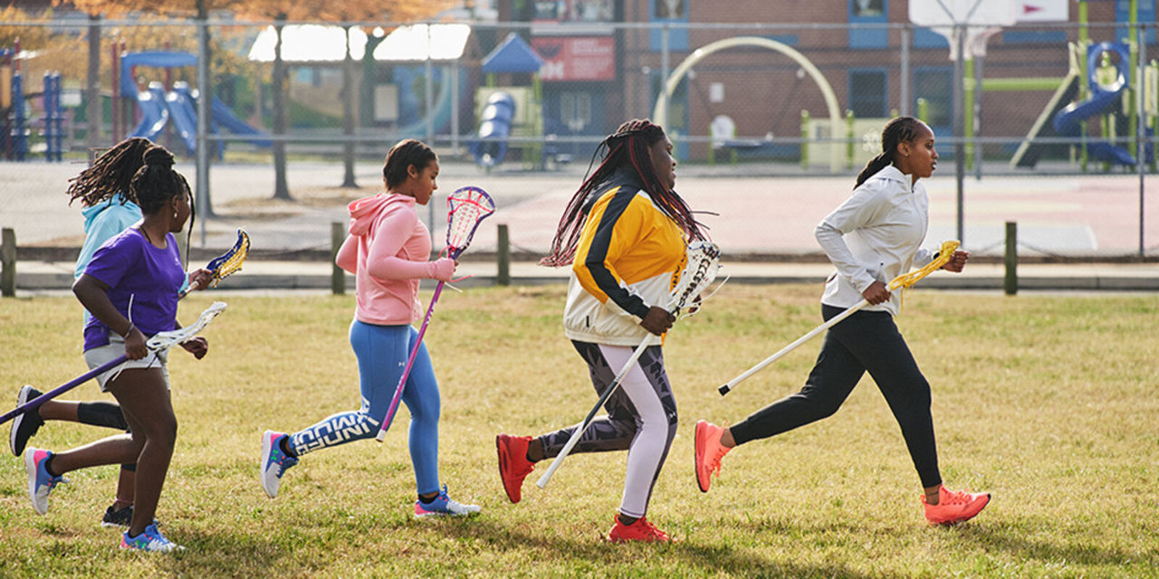Lacrosse players