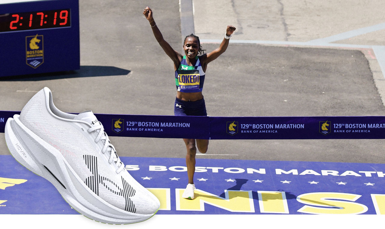 Sharon Lokedi in UA Velociti Elite 3