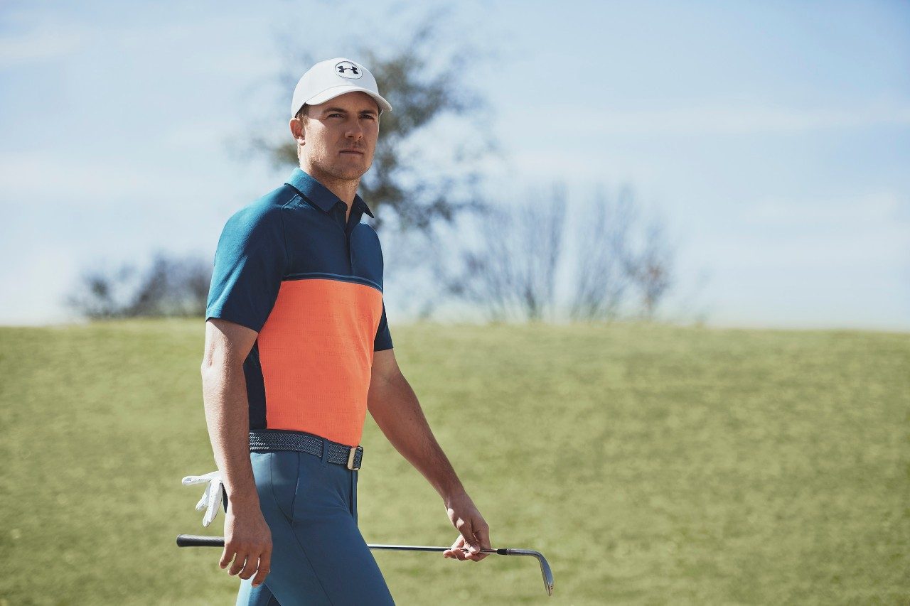 Polo UA Microthread Calibrate, 75 $, et UA Braided Belt 2.0, 40 $