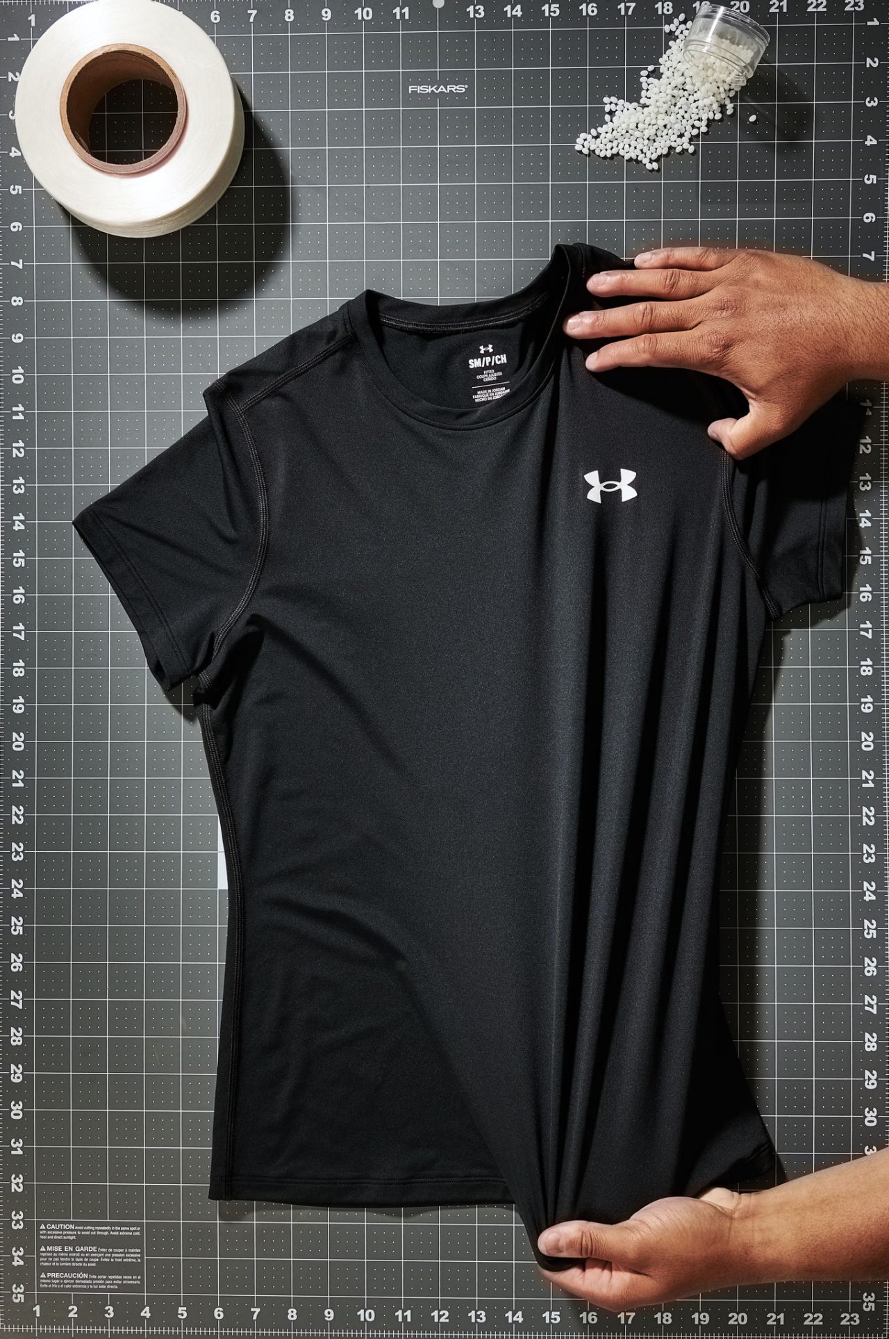 Détail du t-shirt d’entraînement Vanish Pro