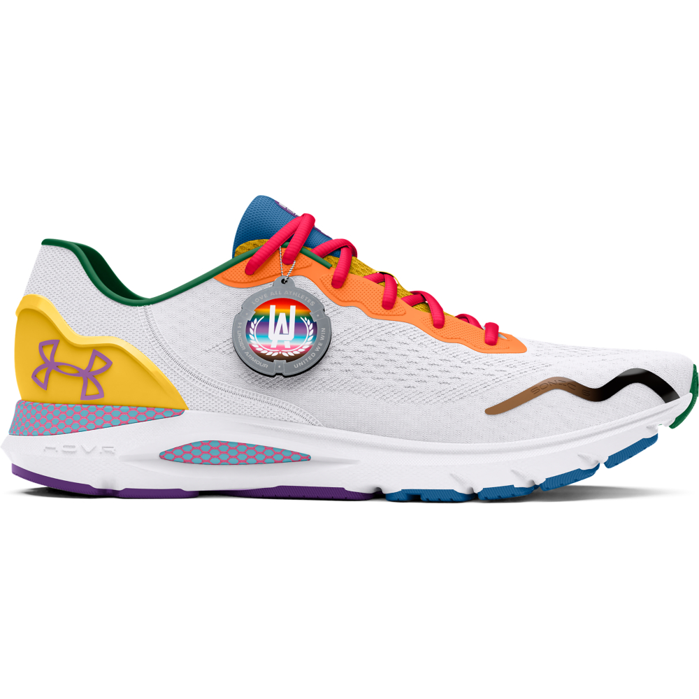 Chaussures de course unisexes UA Sonic 6 Pride