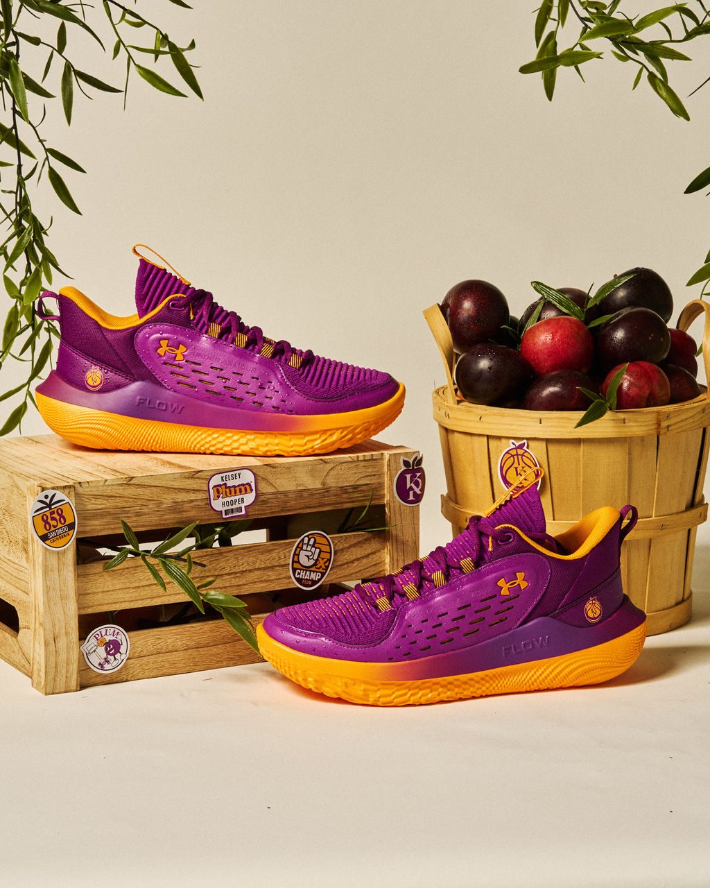 Under Armour dévoile des baskets spéciales Breakthru 5 dans le coloris « Plum »