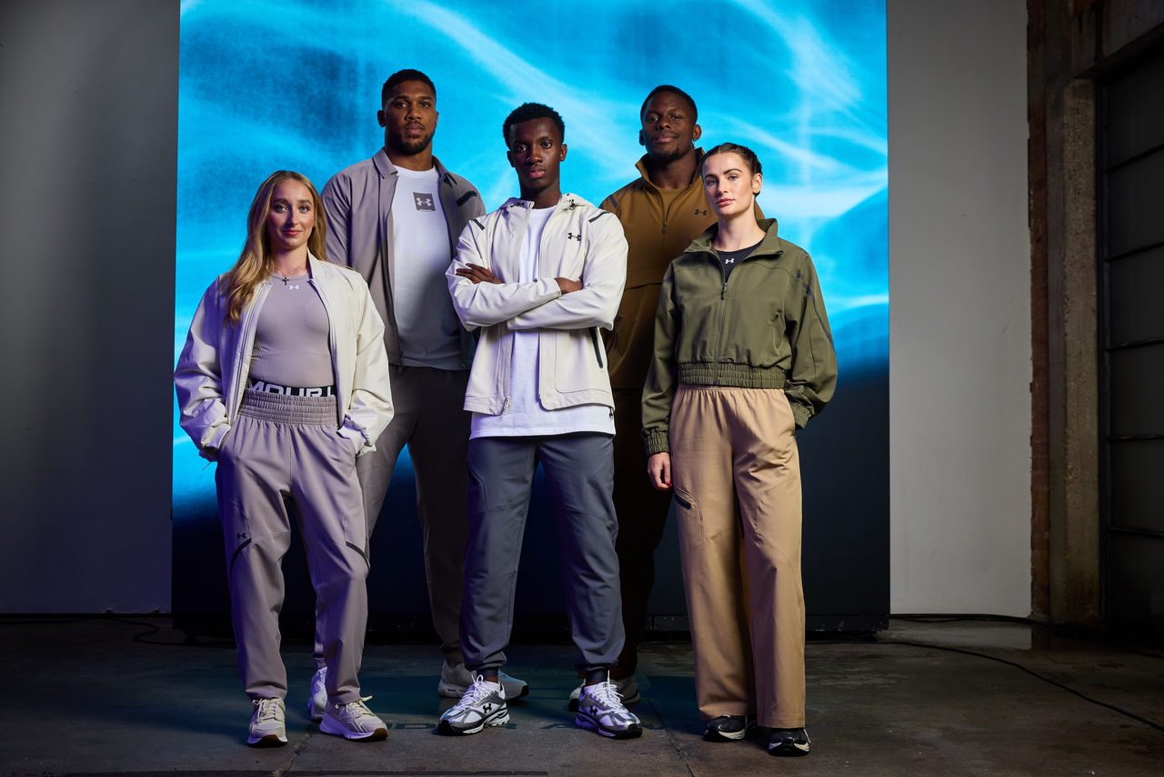 Under Armour débarque à Londres pour le lancement de sa gamme de vêtements de sport imparable