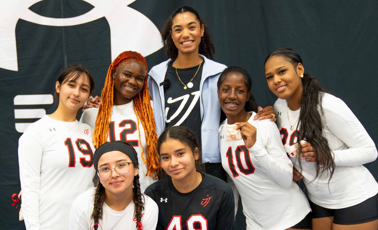 Jordan Thompson avec UA Next Athletes